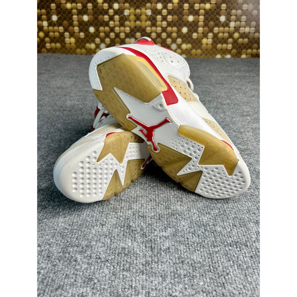 NIKE AIR JORDAN 6 RETRO "CARMINE" (GS) - Picture 2 of 5